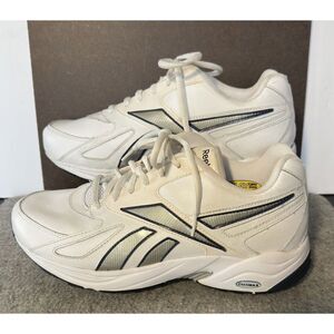 Reebok Mens‎ 9 PLAY DRY DMX MAX White Blue Navy Silver